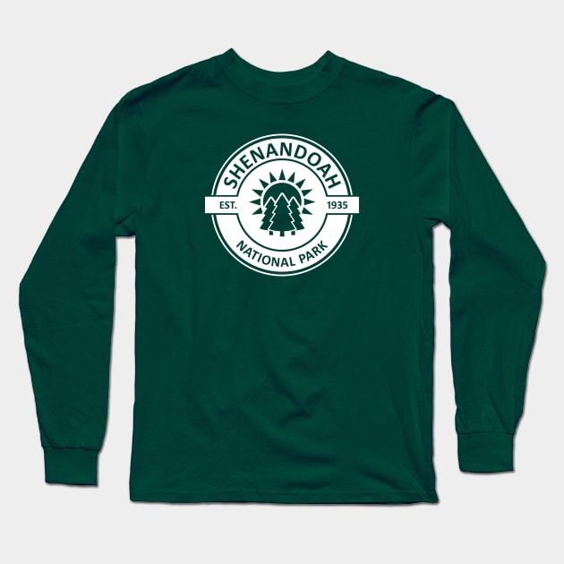 Shenandoah National Park Long Sleeve T-Shirt by esskay1000